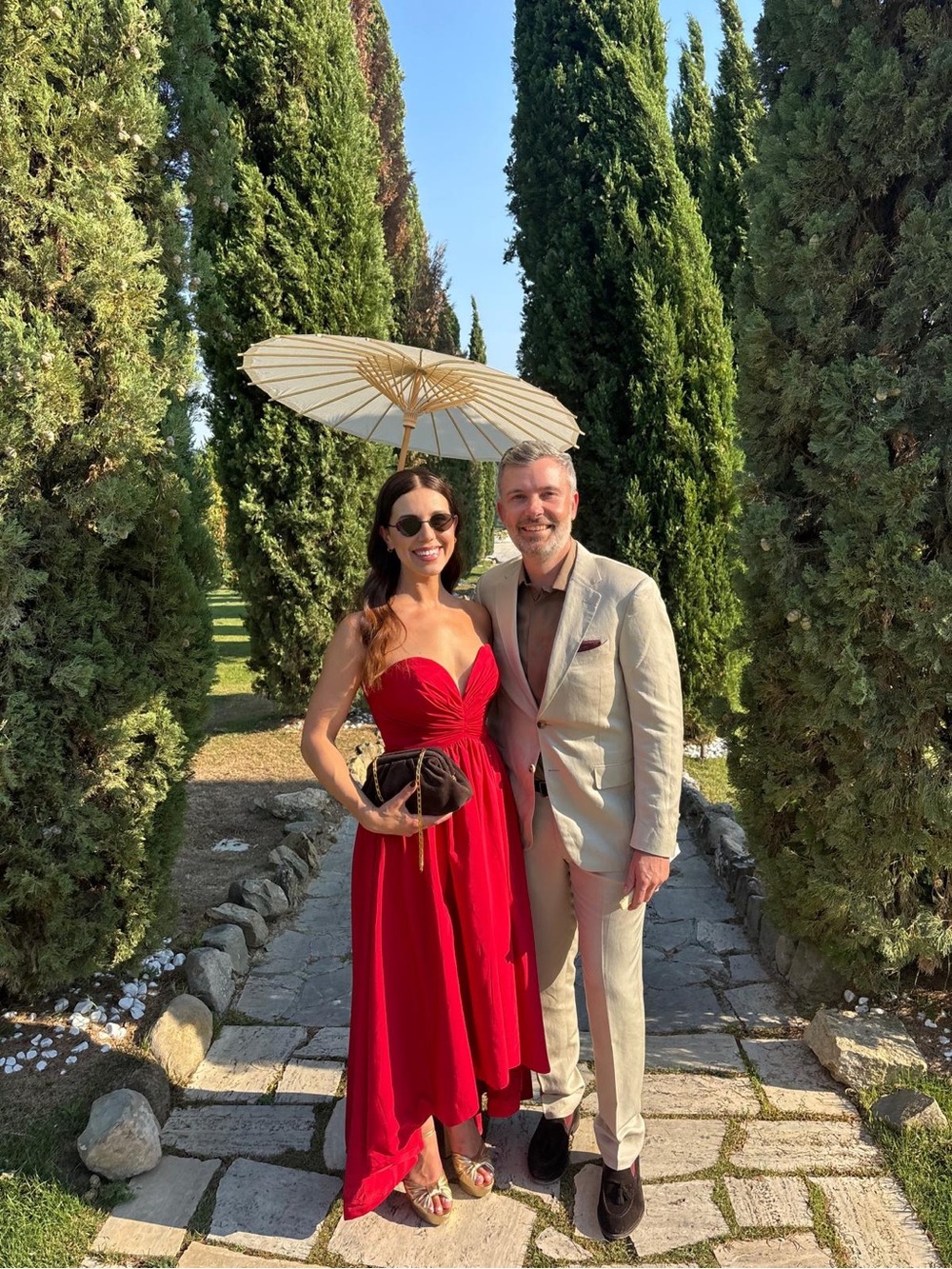 Make an offer! Monique Lhuillier Red Strapless Sweetheart dress gown